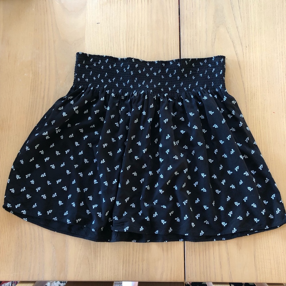 Black and white skirt